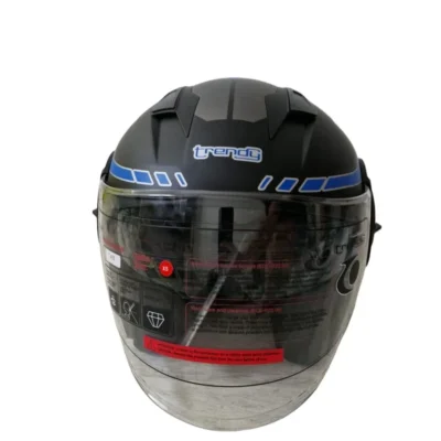 Casco Trendy Negro Y Azul 1 Jpeg.webp