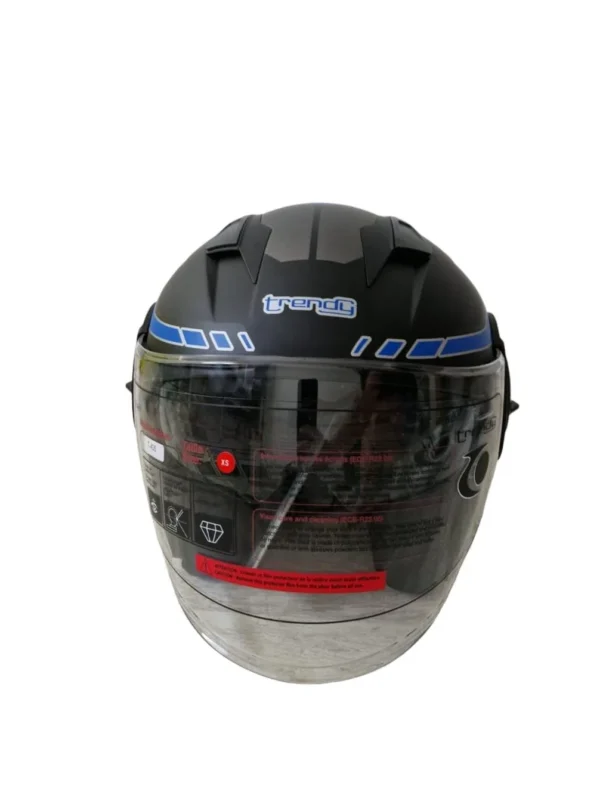 Casco Trendy Negro Y Azul 1 Jpeg.webp