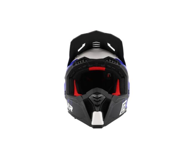 Casco Cross Doppler Azul Y Negro.