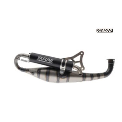 Tubo Escape Yasuni Carrera 21 Minarelli Horizontal Negro
