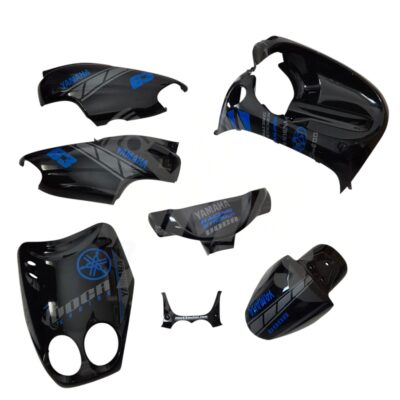 Carenado Yamaha Neos + Adhesivos Voca Azul Y Gris 63