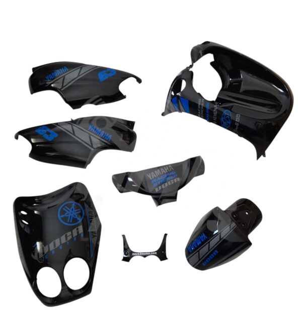 Carenado Yamaha Neos + Adhesivos Voca Azul Y Gris 63