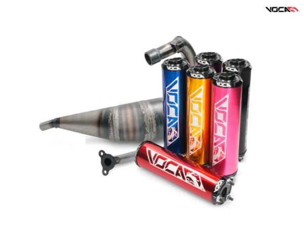 Tubo Escape Voca Cross Rookie Beta Rr Salida Derecha