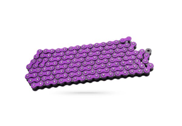 Cadena TransmisiÓn Voca 420, 136 Eslabones Morado