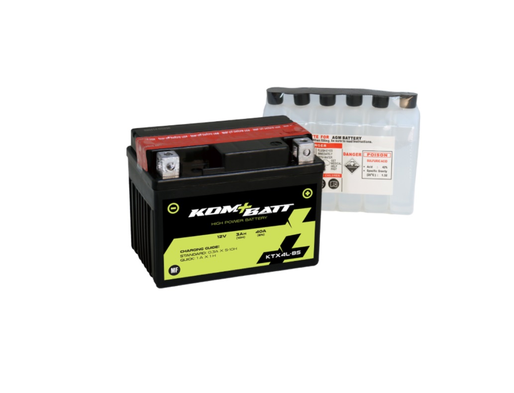 Batería Kombatt Ytx4l Bs