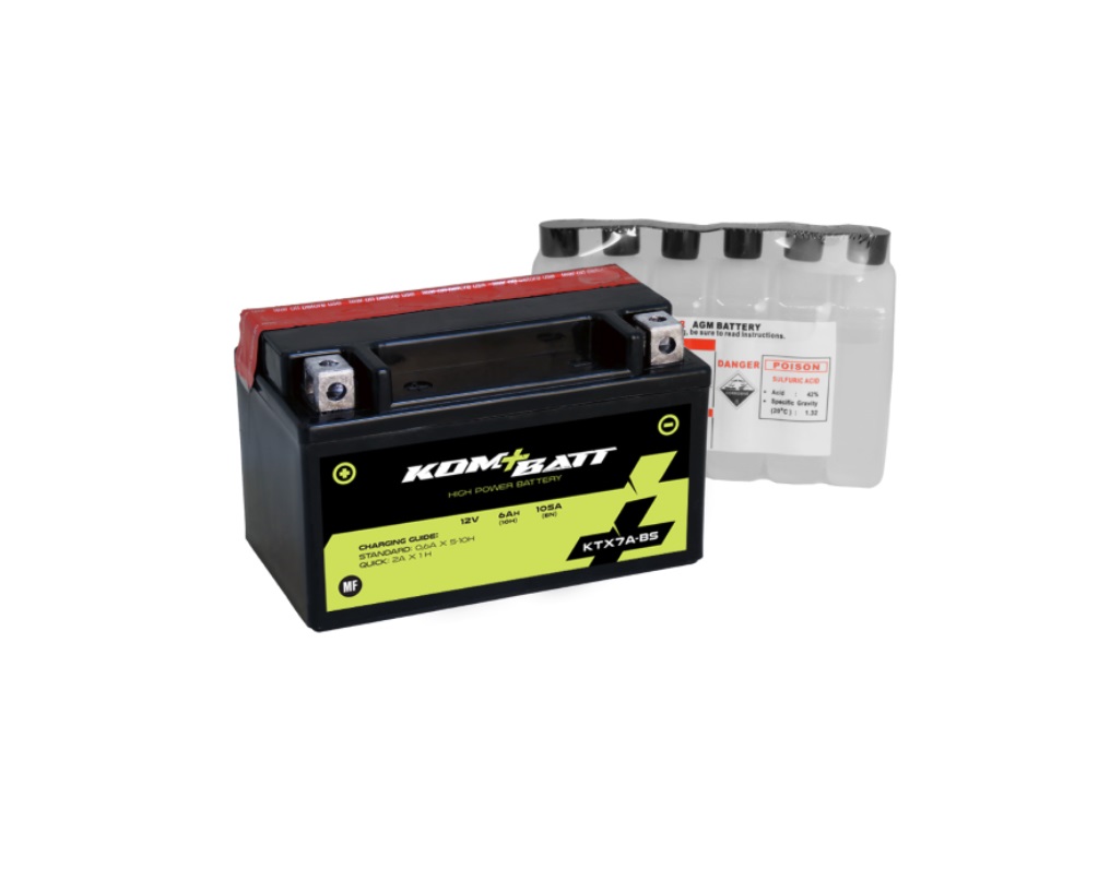 Batería Kombatt Ytx7a Bs