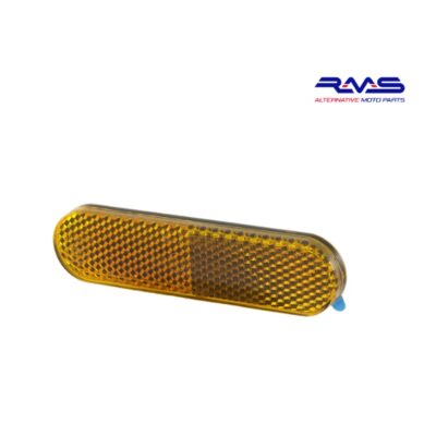 CatadiÓptrico Lateral Ovalado Naranja Adhesivos