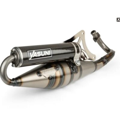Tubo Escape Yasuni Z Piaggio Silencioso Carbono Negro