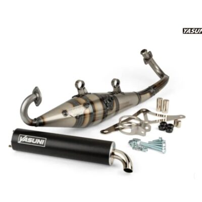 Tubo Escape Yasuni Z Piaggio Silencioso Negro..