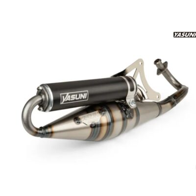 Tubo Escape Yasuni Z Piaggio Silencioso Negro