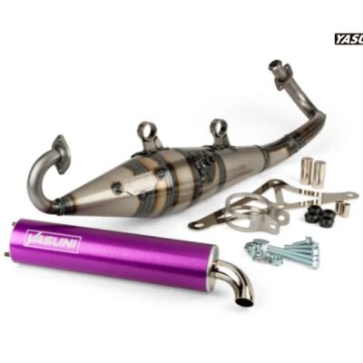 Tubo Escape Yasuni Z Piaggio Silencioso Violeta..