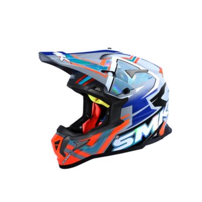 Casco Smk Allterra X Aces Decorado Brillo