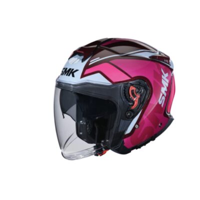 Casco Smk Gtj Tourer Decorado Brillo
