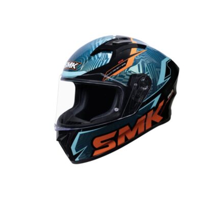 Casco Smk Stellar Fury Decorado Brillo