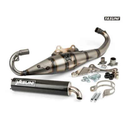 Tubo Escape Yasuni Carrera 16 Piaggio Carbono..