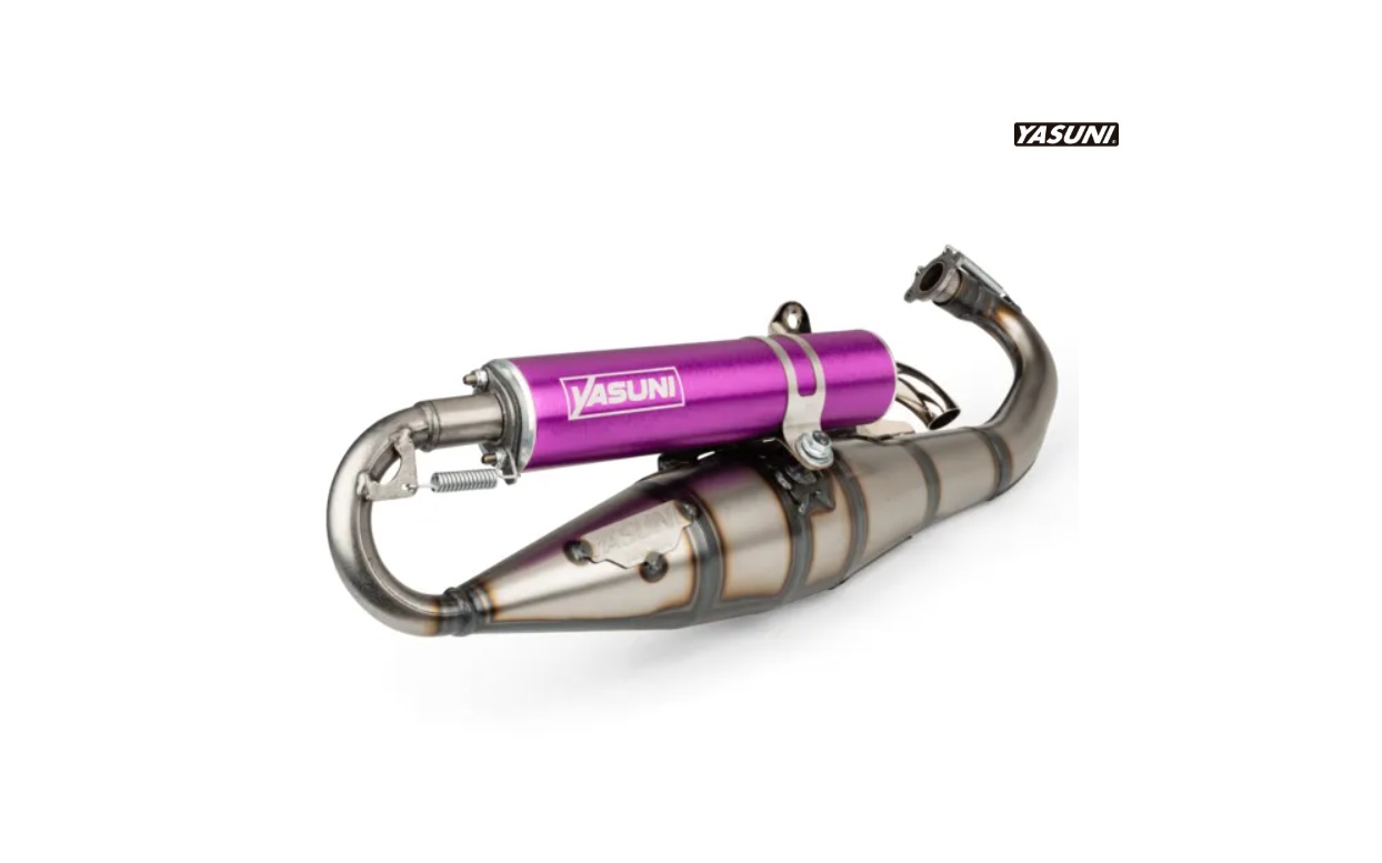 Tubo Escape Yasuni Carrera 16 Piaggio Violeta