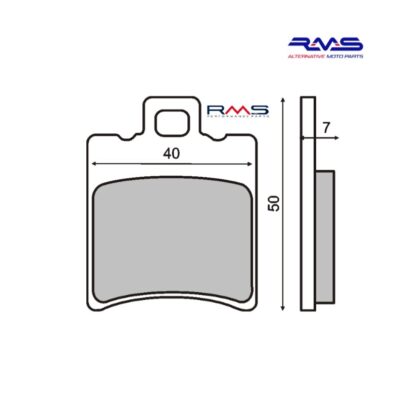 Pastillas Freno Jog Aerox Neox Rms
