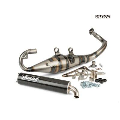 Tubo Escape Yasuni R Pro Piaggio Silencioso Carbono..