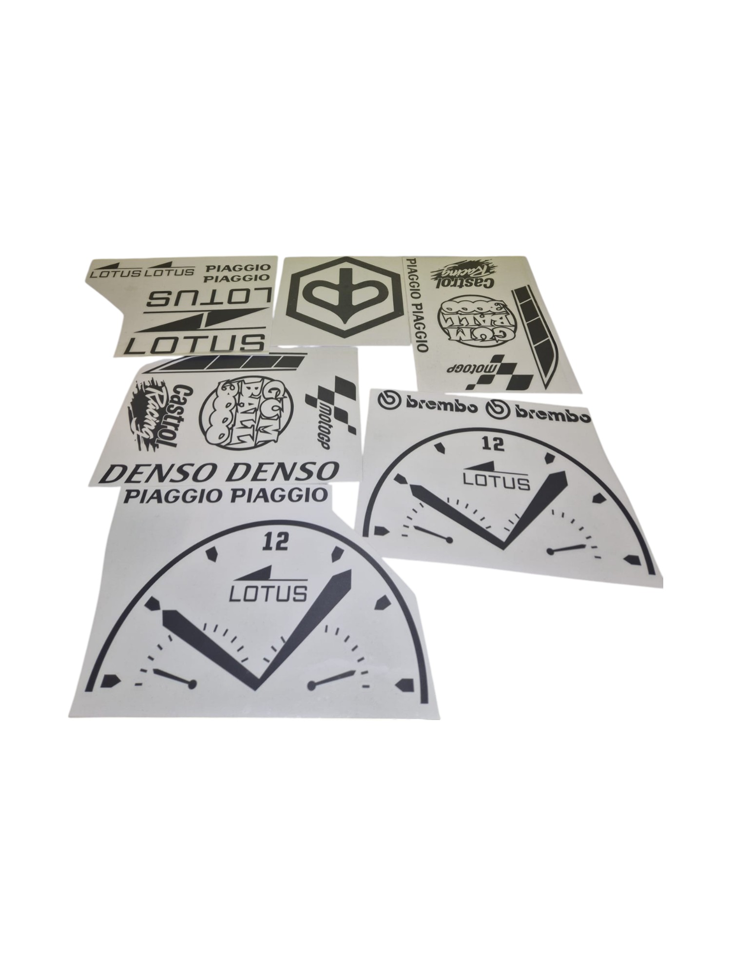 Adhesivos Lotus Piaggio Gris Photoroom