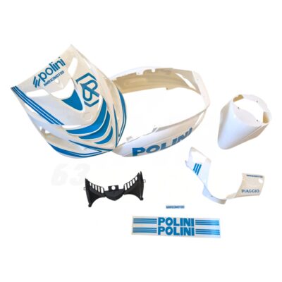 Carenado Piaggio Zip Sp Lc Blanco + Adhesivos Polini Photoroom