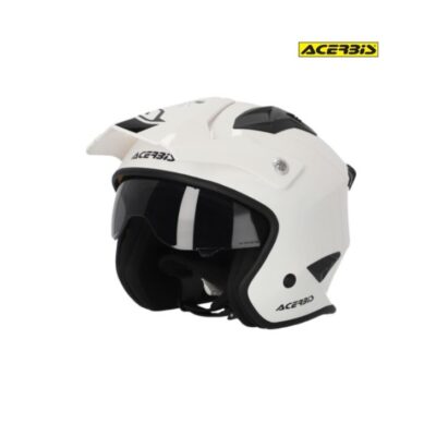 Casco Acerbis Jet Aria Ece Blanco Visera..