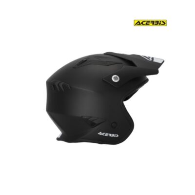 Casco Acerbis Jet Aria Ece Negro Con Visera