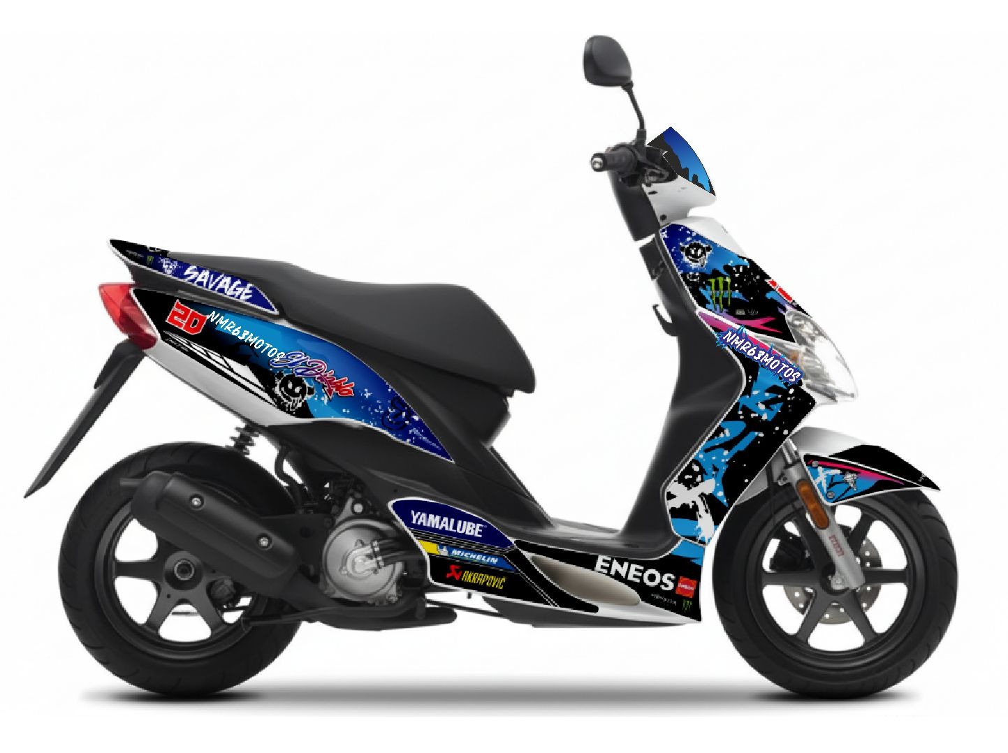 Adhesivos Yamaha Jog R Rr Quartararo.