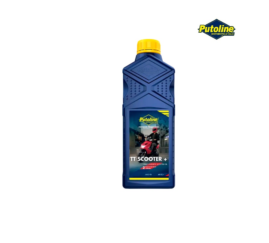 Aceite De Mezcla Putoline Tt Scooter + 2t 1l