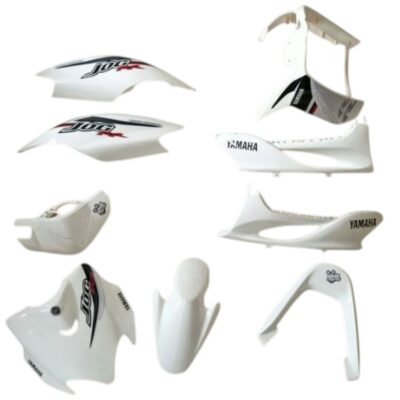 Carenado Yamaha Jog R Rr Blanco + Adhesivos Tipo Origianl Photoroom